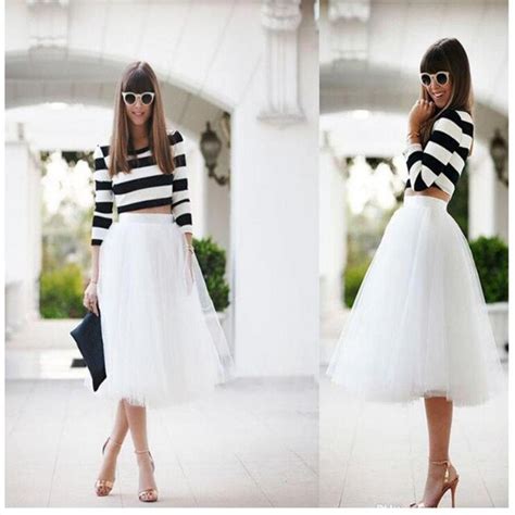 white tulle tutu skirts for adult custom made a line cheap prom party women skirt beautiful lady