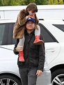 Jason Bateman held his daughter Francesca during a trip to the ...