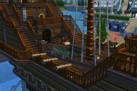 Pirate Ship At Alial Sim Sims 4 Updates