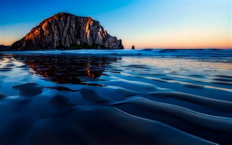 Morro Rock Beach Central California California World Beach Guide
