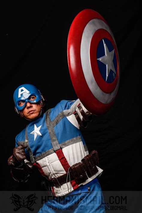 Captain America Cosplay By Hermanstudio On Deviantart