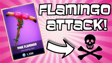 Fortnite Flamingo Pickaxe In Real Life