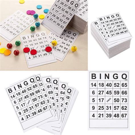 60pcs Of Bingo Cards Hobbies And Toys Toys And Games On Carousell