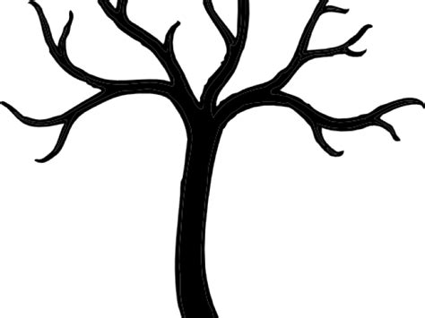 Bare Tree Template Tree Without Leaves Clipart 640x480 Png