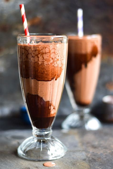 Double Chocolate Thick Shake Food Easy Dinner Recipes