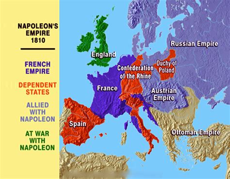 Napoleon Bonaparte Map