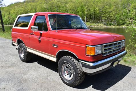 1988 Ford Bronco Eddie Bauer 4wd For Sale On Bat Auctions Sold For