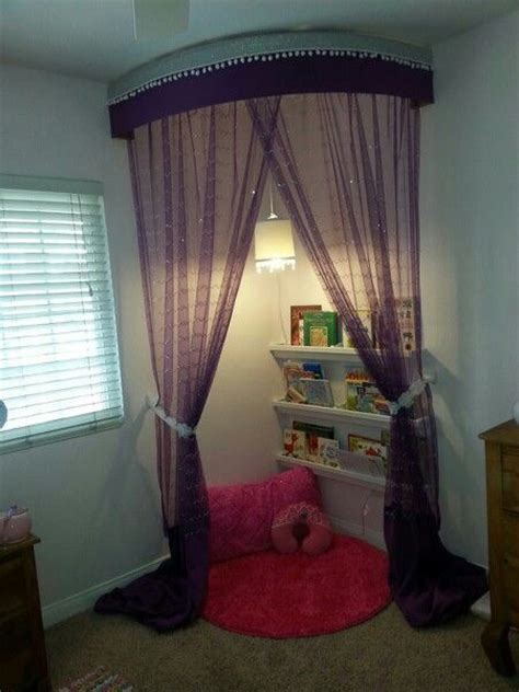 I'll take 'creative playthings for. DIY Success! Made a little girl's reading nook with ...