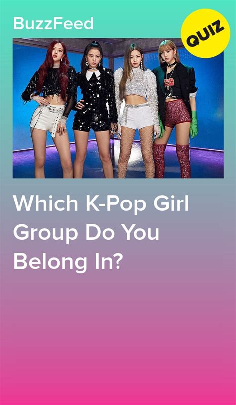 Which K Pop Girl Group Do You Belong In Group Names Ideas Kpop Group