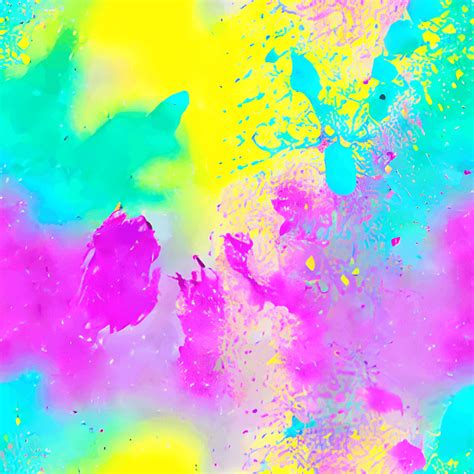 Pastel Paint Splatter Digital Graphic · Creative Fabrica