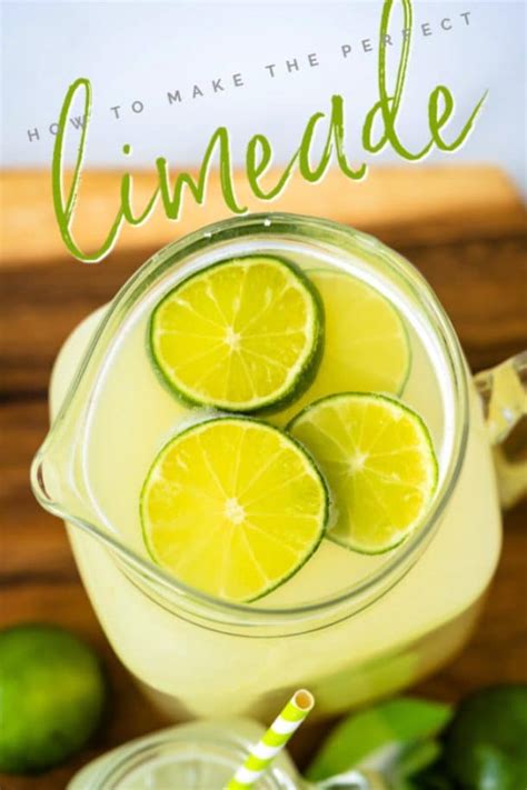 Homemade Limeade Recipe Food Folks And Fun