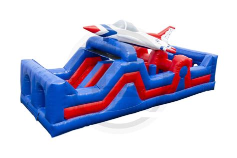 Air Force−obstacle−course I1118 Ez Inflatables