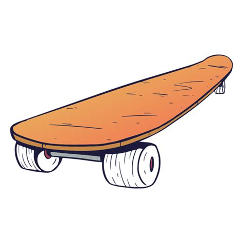 Skateboard Illustration Transparent Png And Svg Vector File