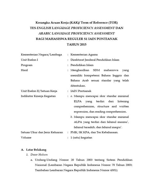 Tes English Language Proficiency Assessment Pdf