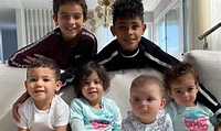 La diversión de los hijos de Cristiano Ronaldo y Georgina Rodríguez con ...