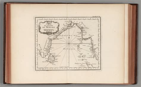Carte Du Golphe De Bengale David Rumsey Historical Map Collection