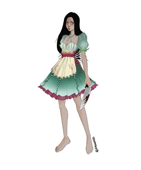 Alice Madness Returns Siren Dress Outfit By Virginiatuck On Deviantart