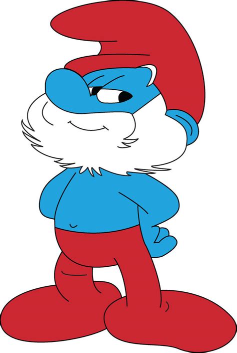 Papa Smurf By Kintaki92 On Deviantart