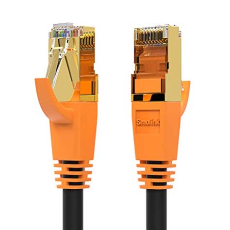 We were told that ethernet was going to be a thing of the past. Cat 8 Ethernet Cable, 2 Pack 6ft RJ45 Connector with Gold ...