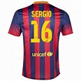 Camiseta de Sergio Busquets del FC Barcelona 2013/2014 - EL UTILLERO
