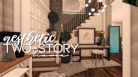 Bloxburg House Ideas 2 Story Aesthetic