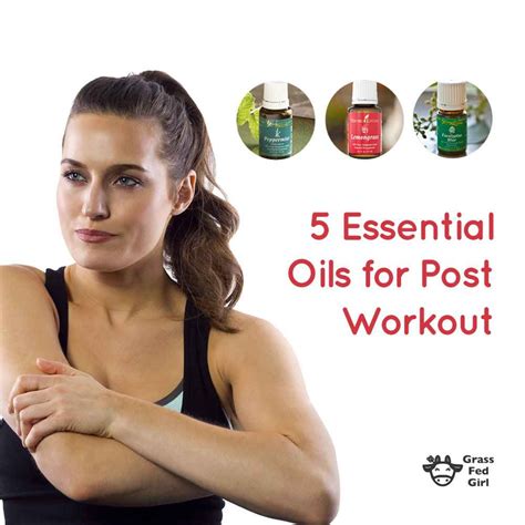 5 essential oils for your pre and post workout routine