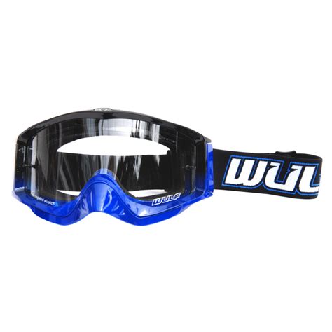 Wulfsport Adult Shade Goggles Blue Storm Buggies