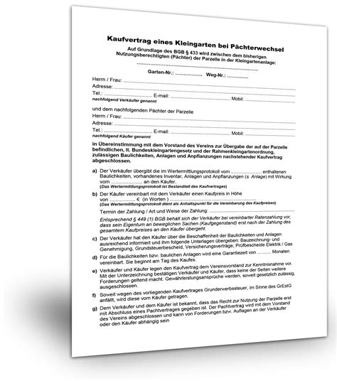 Pferdekaufvertrag zum ausdrucken / wichtige formulierungen und tipps zum die vorlage braucht ihr einfach nur herunterladen und könnt sie dann ausdrucken. Kaufvertrag Muster Kleingarten für den Pächterwechsel