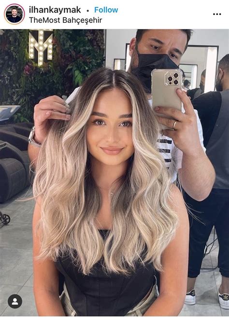 Sombre Blond Ash Blonde Hair Balayage Blonde Asian Hair Cabelo Ombre