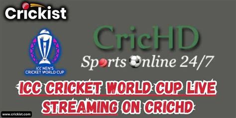 Crichd Live Cricket Streaming Watch Todays Match For Free