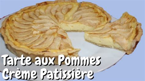 tarte aux pommes crème patissière youtube