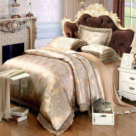 Shop for satin bedding set at bed bath & beyond. Pink Lace Jacquard Silk Bedding Sets Luxury 4pcs Satin Bed ...