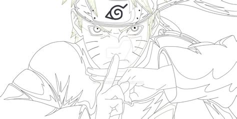 Naruto Lineart By Daaan96 On Deviantart