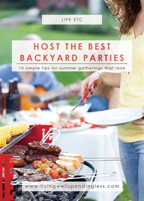How To Host The Best Summer Parties 4th Of July Party Tips Backyard