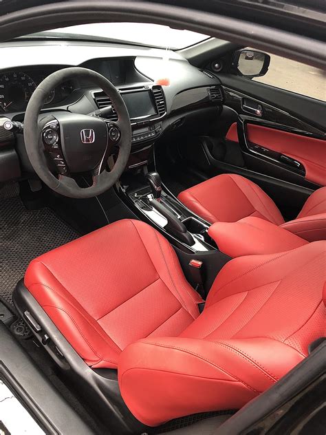 Honda Accord Red Seats Top 7 Videos And 72 Images