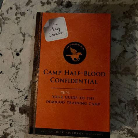 From Percy Jackson Camp Half Blood Confidential An Official Rick