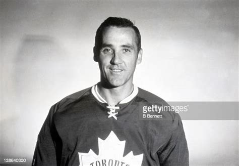Goalie Jacques Plante Of The Toronto Maple Leafs Poses For A Portrait
