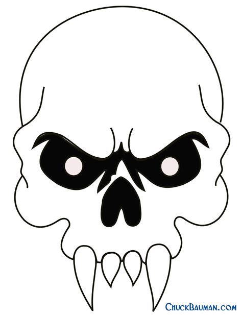 Cool Drawings Easy Skull