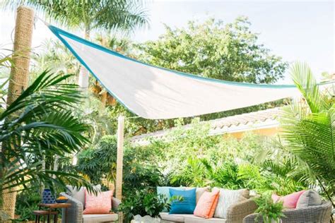 Setup the kiddie pool on the #timbertech deck shade spot, of course! 5 DIY Shade Ideas for Your Deck or Patio | HGTV's Decorating & Design Blog | HGTV