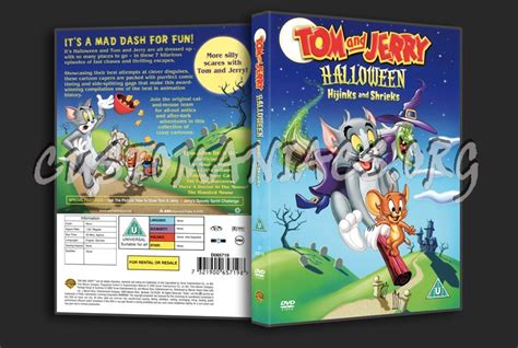 Tom And Jerry Halloween Hijinks And Shrieks Dvd Cover Dvd Covers