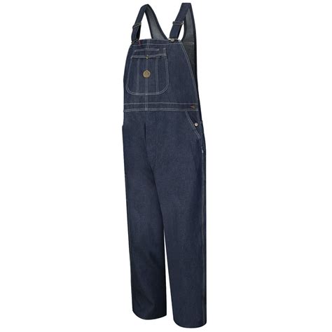 Red Kap Mens Denim Bib Overall