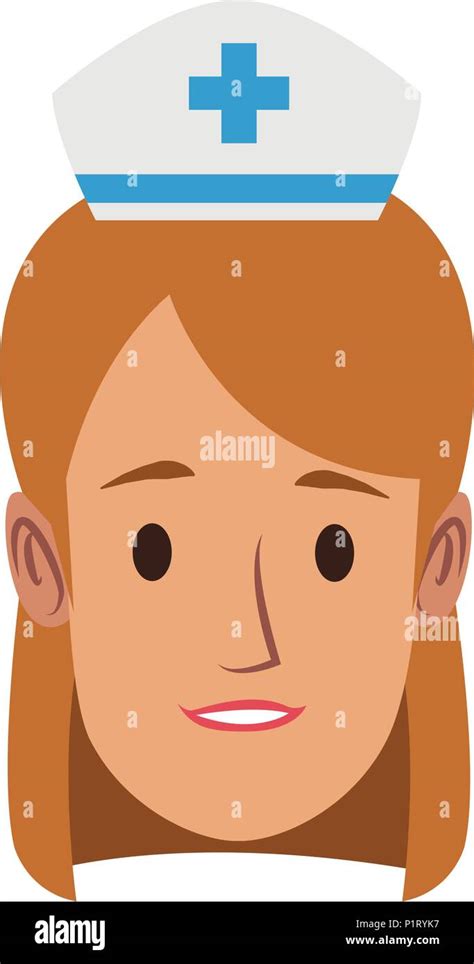 Nurse Face Cartoon Stock Vector Image And Art Alamy