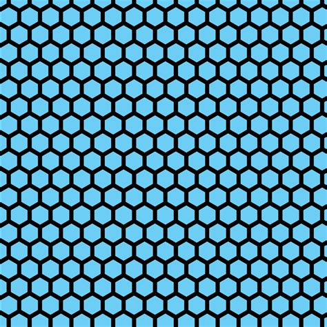 Blue Hexagon Wallpaper Wallpapersafari