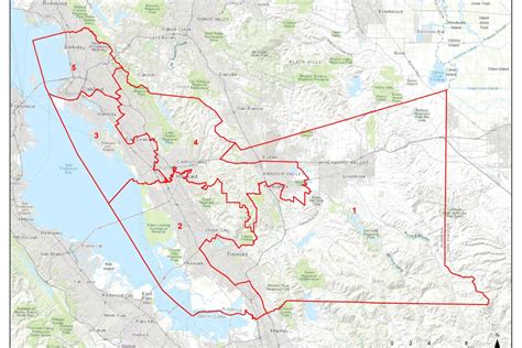 County Adopts Final Supervisorial Map That Splits Pleasanton Into Two