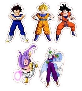The recommended way to frame these is without glass or plastic cover. Toppers/tags Dragon Ball Z 100 Un (frete Grátis) - R$ 20 ...