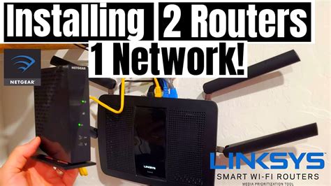 Home Networking How To Connect Routers In One Home Network Youtube