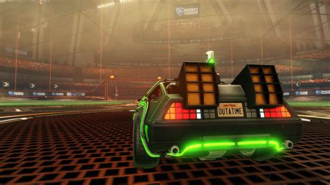 Rocket league wallpaper, video games, rocketleague, psyonix, dominus. Out a Time, Green DeLorean 4k Ultra HD Wallpaper | Background Image | 3840x2160 | ID:820782 ...