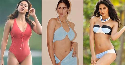 Hot And Bold Photos Of Sonam Bajwa Flaunting Her Sexy Body In Bikini
