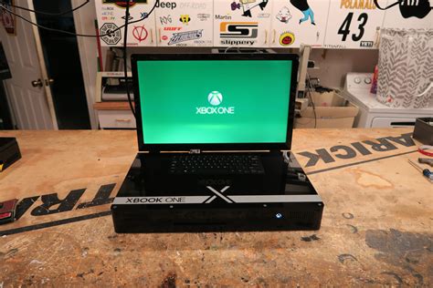 The Xbook One X Is A Portable Xbox One X Custom Made By Modder Eddie Zarick