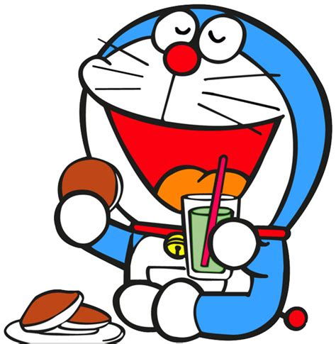 Doraemon Clipart Doraemon With Dora Cake Png Download Full Size